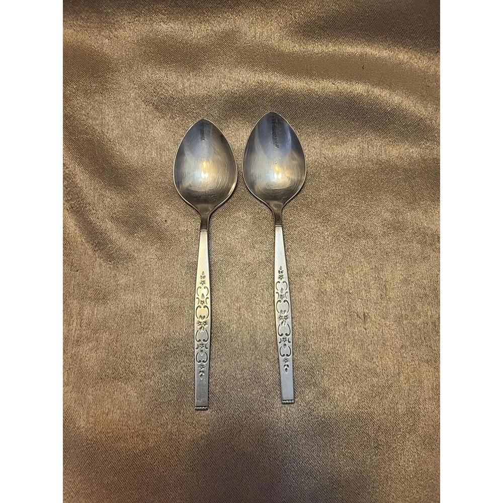 WM Rogers Premier Oneida SPANADA Stainless 2 Tablespoons Flatware